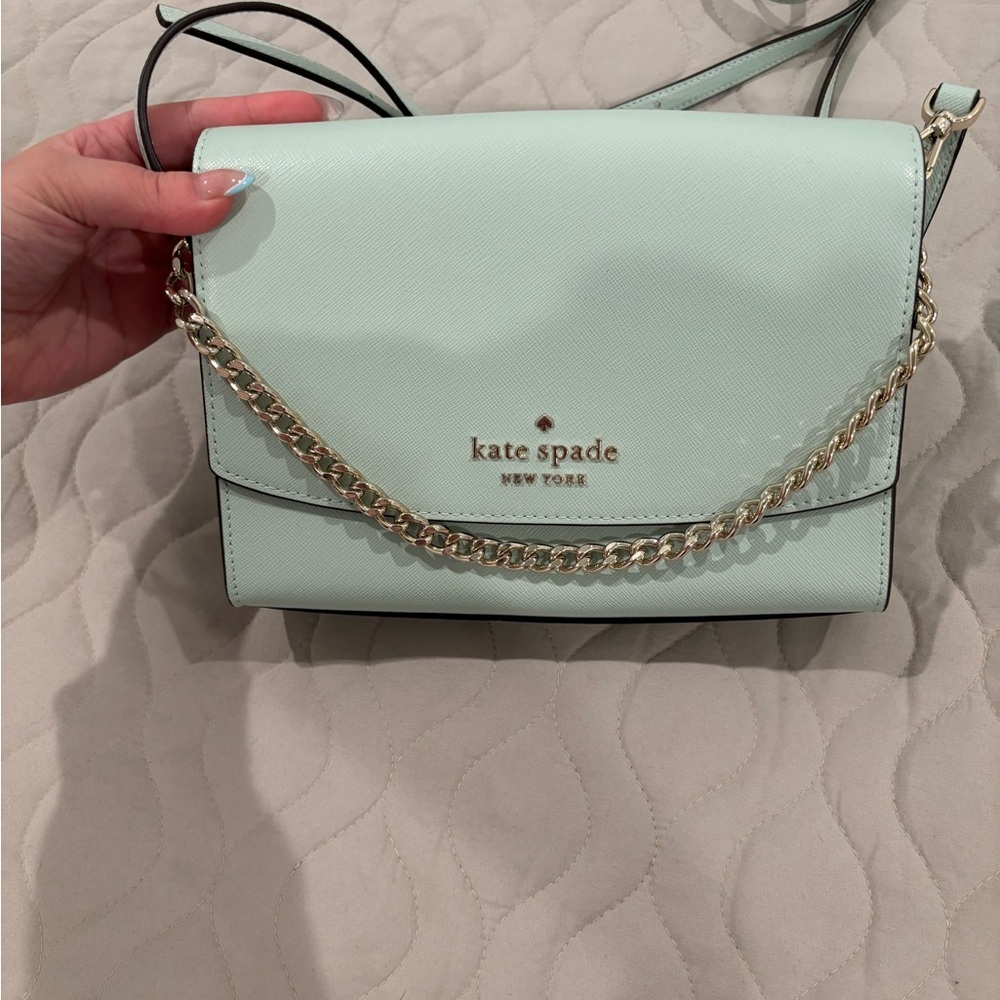 Kate Spade Crossbody Bag with Gold Chain